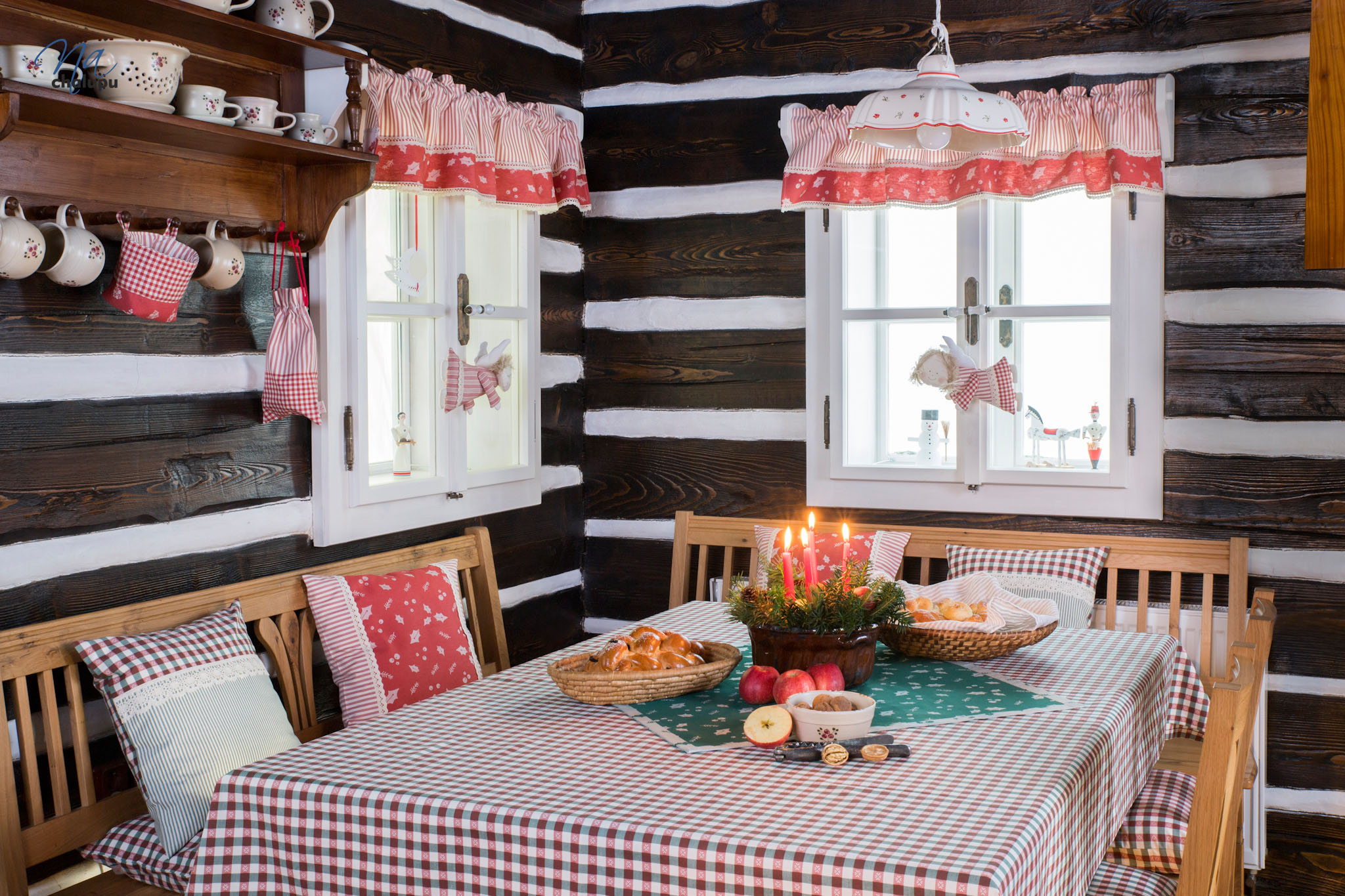 Vánoce v tradičních barvách