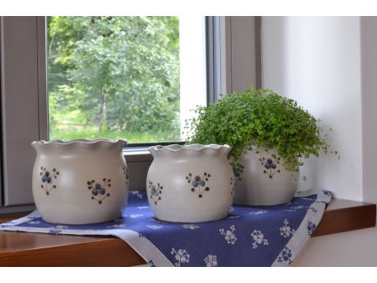 obaly na kvetinace keramika Modrenka DSC 1306