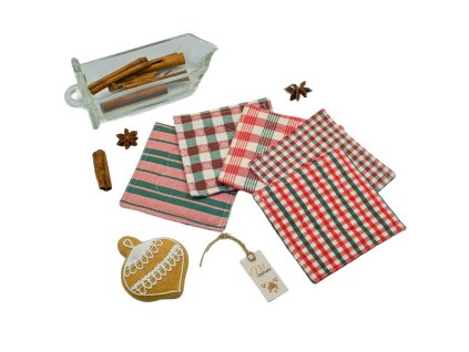 podkaficka cerveno zeleny kanafas DSC 0380