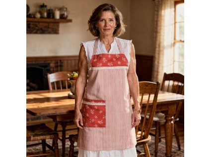 zastera cerveny kanafas