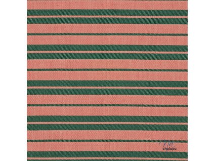 kanafas cerveno zelene pruhy keprvplatne 5938b