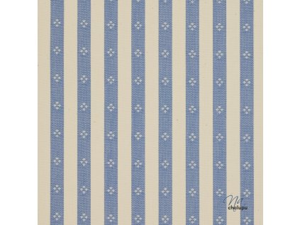 kanafas pruhy12mm vzor pomnenkova modra 5979b