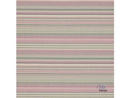 kanafas nepr prouzky seda ruzova 5950b