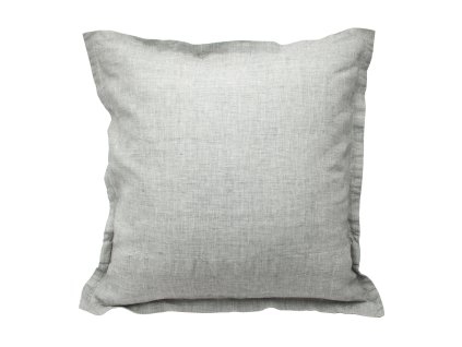 polstarek svetle sedy duty lem 100%len 40x40cm DSC 0037