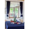 Tmave modre zavesy ubrus len BlueDepths 0057 L