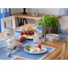 lnene prostirani svetle modre duty lem 0103