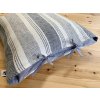 polstarek 40x40cm hruby len sede pruhy IMG 4441