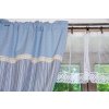 zavesy svetle modry kanafas puntiky neprevidelne pruhy 07 03 0042