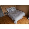 lnene povleceni prouzky sede 850 5939