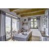 na chalupu len textil sede zavesy ubrus 019