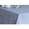 ubrus sedy len melange 0084