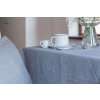 ubrus sedy len melange 0086