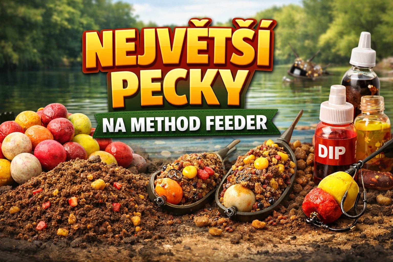 Pecky na method feeder