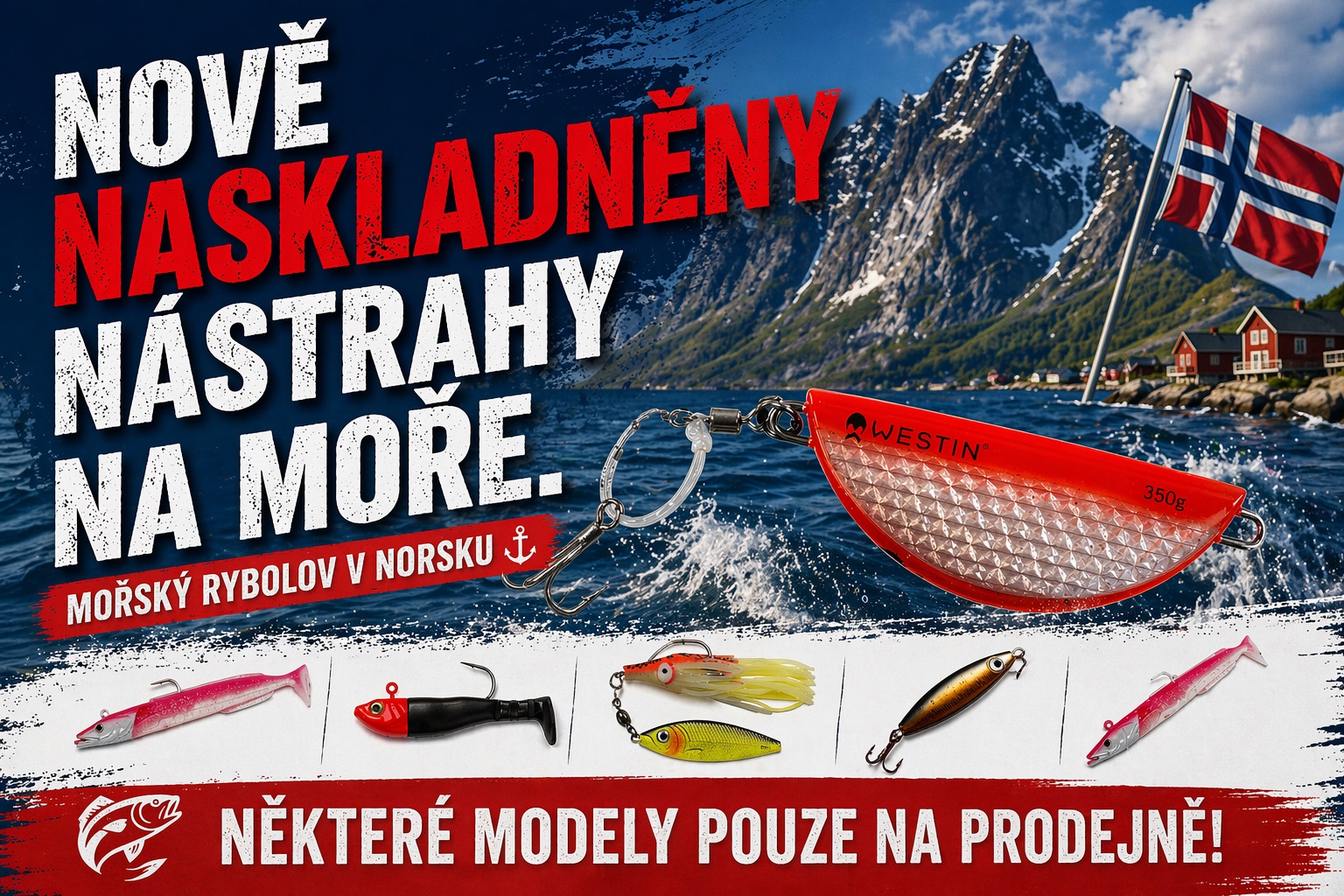 Nástrahy na rybolov v Norsku