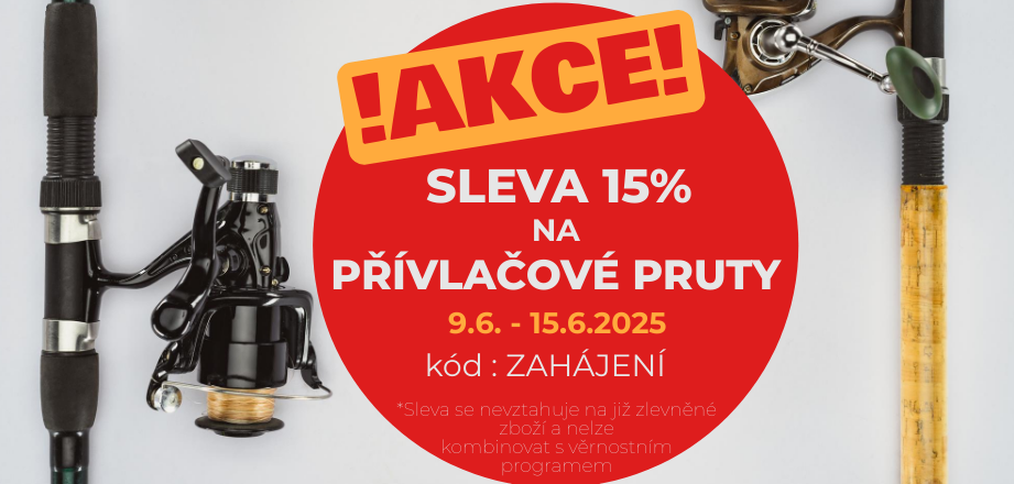 Akce přívlačové pruty