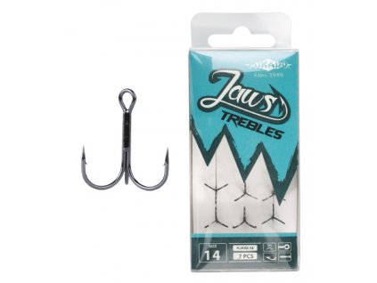 Trojháčky - Jaws  vel. 1 - 5 ks