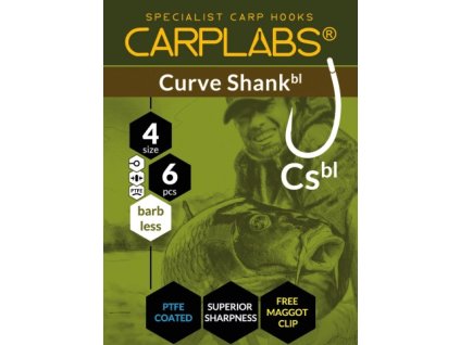 CARPLABS CURVE SHANK BARBLESS