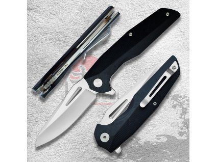 nuz zaviraci dellinger coyotte flipper black 8cr14mov