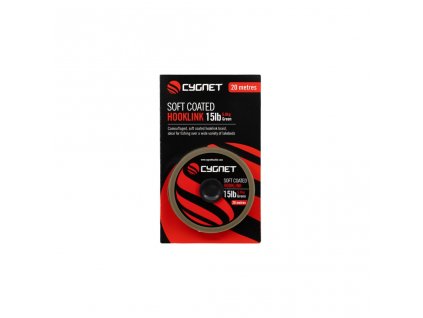 Cygnet Návazcová šňůra - Soft Coated Hooklink 20m