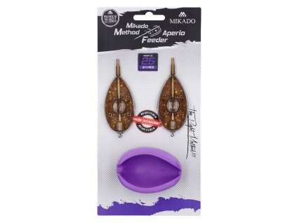 Krmítka set - Method Feeder Q.M.F. Aperio set-XL 2 x 70 g + forma
