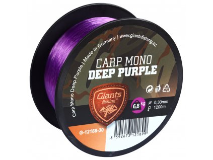 Giants fishing Vlasec Carp Mono Deep Purple 1200m. 0,28mm