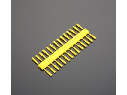 Stopery - Method Feeder-push stop / (žluté)