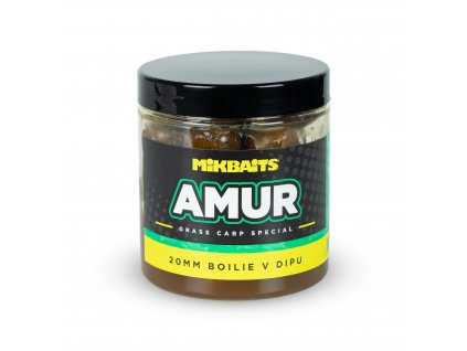 Amur range - Amur 20mm boilie v dipu 250ml