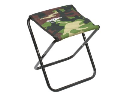Stolička skládací - taburet (CAMOUFLAGE) (max 80 kg) (30x33x35cm)