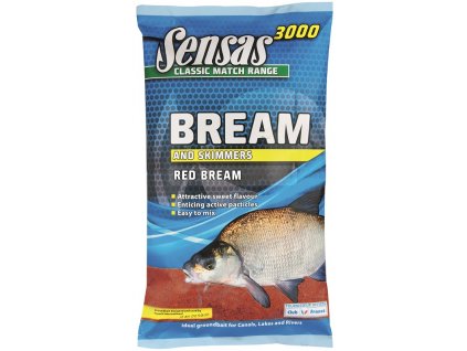 Krmení 3000 UK Super Bream Red (cejn červený) 1kg