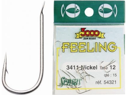 Háčky Sensas Feeling 3411 Nickel s lopatkou
