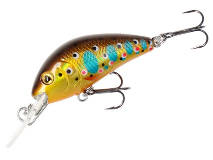 WOBLER FISHUNTER CAVALIER - 4cm/BROWN TROUT - PLOVOUCÍ - 1 ks