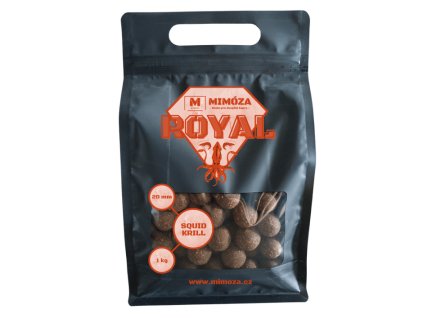 Mimóza Boilies R2 Squid Krill 20 mm Balení: 1 kg