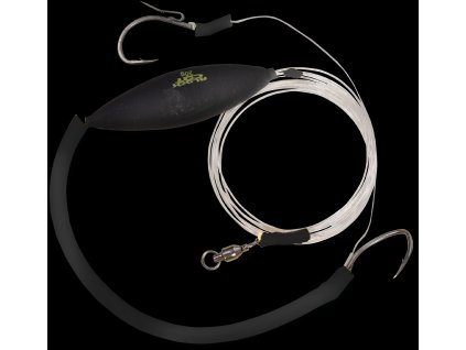 Black Cat #6/0 Anti Tangle Rig L: 200m 2 Mainline Ø: 100mm