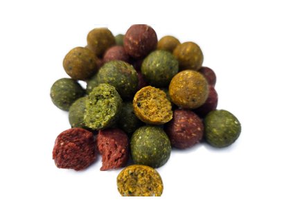 Krmné boilies Český partikl 24mm (Švestka)