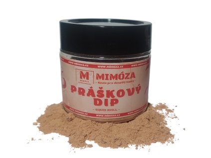 Mimóza Práškový dip Squid Krill 60 g