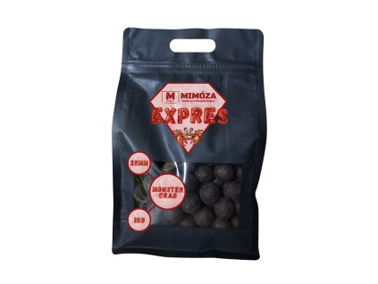 Mimóza Boilies E1 Monstercrab 20 mm Balení: 10 kg