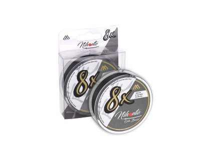 PLETENÁ ŠŇŮRA - NIHONTO OCTA BRAID - 0.30mm/29.9kg/300m - ČERNÁ - 1 cívka