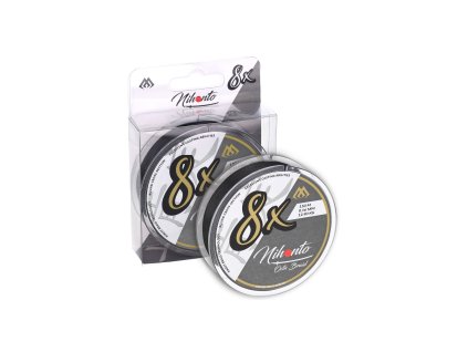 PLETENÁ ŠŇŮRA - NIHONTO OCTA BRAID - 0.06mm/4.15kg/150m - ČERNÁ - 1 cívka