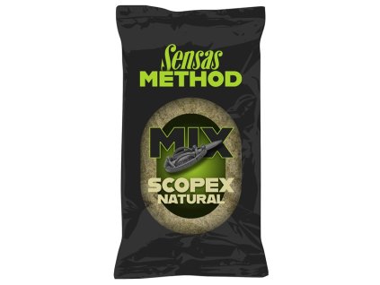 Krmení Method Mix Natural Scopex 1kg