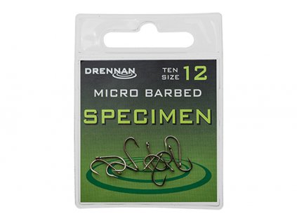 Drennan háčky Specimen vel. 12