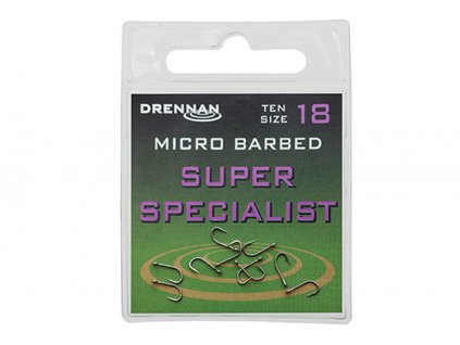 Drennan háčky Super Specialist vel. 14