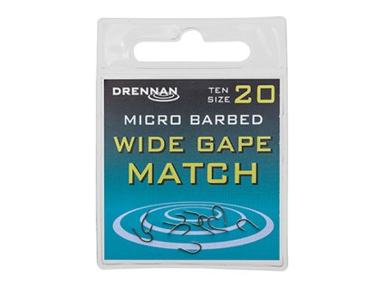 Drennan háčky Wide Gape Match vel. 14