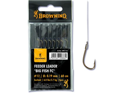 Browning #16 Feederový návazec Big Fish FC bronzová 1,45kg / 3,0lbs Délka návazce: 60cm