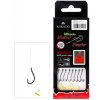 Návazec - Method Feeder  10 cm s push stop  – háček : 10 / Vlasec : 0.23 mm 8 ks