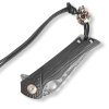 lovecky zaviraci damaskovy nuz dellinger ebony silver (1)