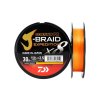 J-Braid Expedition X8 0,13mm 8,4kg oranžová