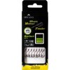 NÁVAZEC - MF - S JEHLOU - HÁČEK S PROTIHROTEM ČÍSLO 10 / PLETENÁ ŠŇŮRA 0.12mm/10cm - 8 ks