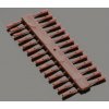 Stopery - Method Feeder-push stop /(hnědé)