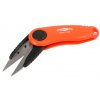 Nůžky na vlasec a pletenku skládací 105A (oranžové)