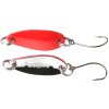 Třpytka - plandavka - Mini - 2.4 cm - 2.5 g / Červená - Stříbrná 1 ks